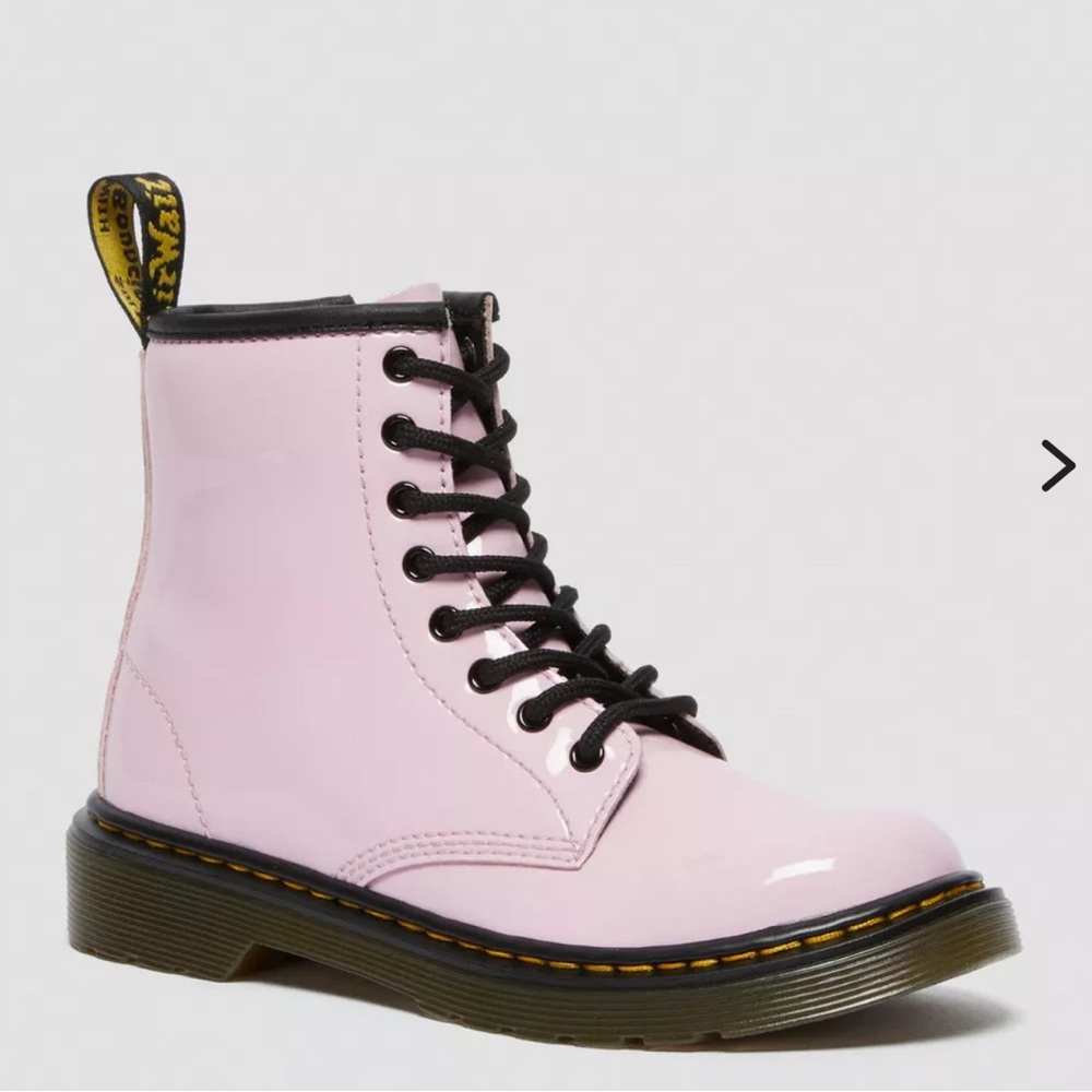 Dr. Martens Light Pink Combat Boots